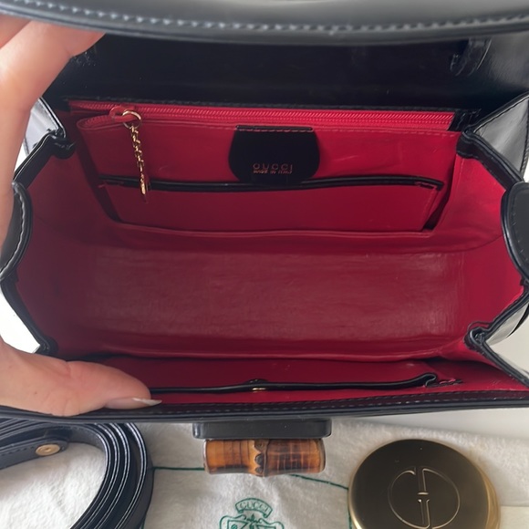 SOLD Gucci 1947 Bamboo Top Handle Bag - Picture 6 of 8